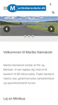 Mobile Screenshot of maribokoreskole.dk
